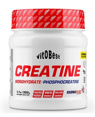 Creatina Monohidrato Clonapure + Phosphocreatine de Vitobest